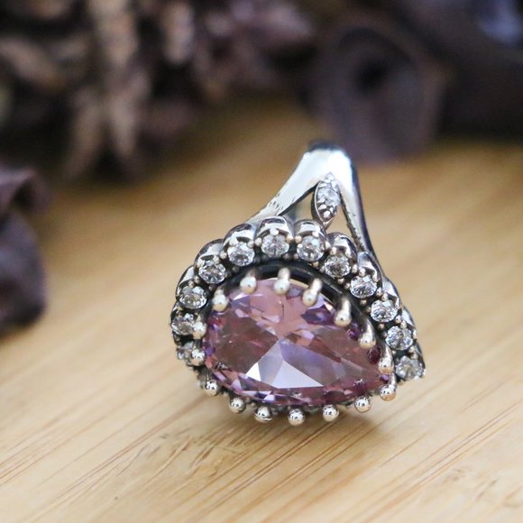 Grand Bazaar Jewelers Jewelry - 925 Sterling Silver, Purple Cubic Zirconia Stones